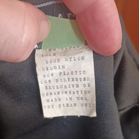 Susan Roselli Vintage Designer Purple Sequin Off-Shoulder Dress - Picture 4 of 10